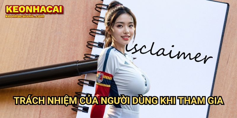 Miễn Trừ Trách Nhiệm Keonhacai vnic – Những Điều Cần Lưu Ý 2 Trách Nhiệm Của Người Dùng Khi Tham Gia
