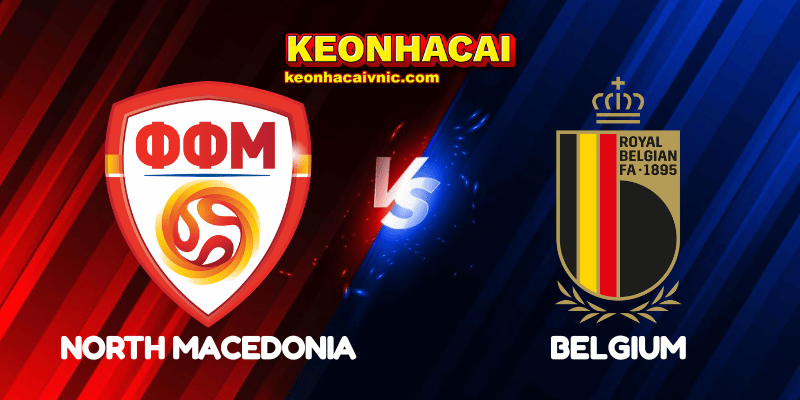 North Macedonia vs Belgium